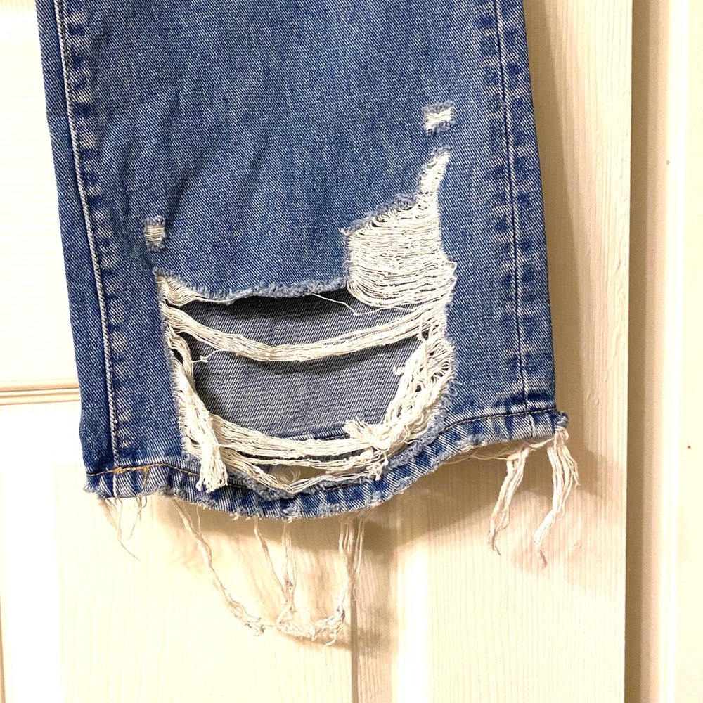 Flying Monkey Black Label Distressed High-Rise Flare Jeans Size 26 New With Tags - Picture 14 of 14